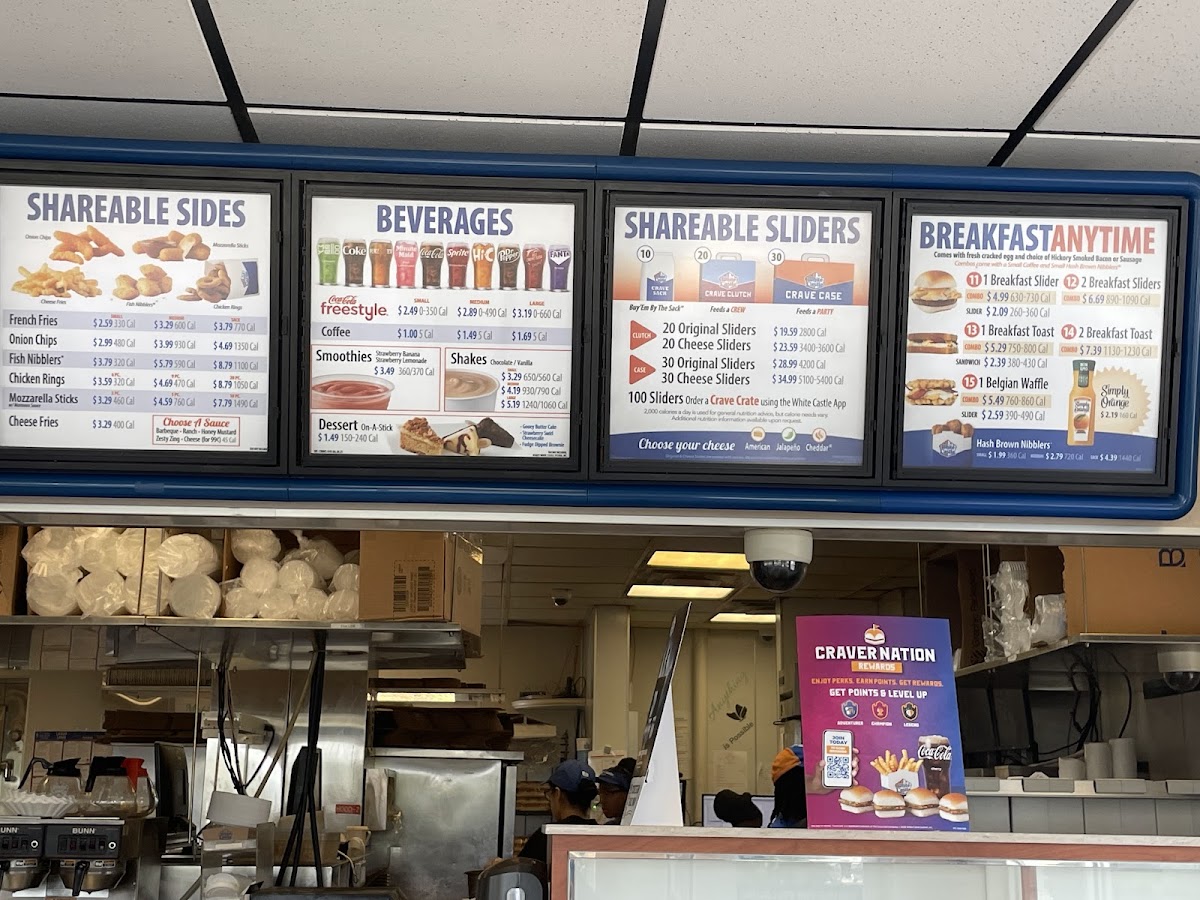 Menu - White Castle photo 3